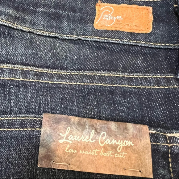 Paige ‘Laurel Canyon’ Low-Rise Bootcut Jeans. Size 30.  NWT. - Picture 10 of 16